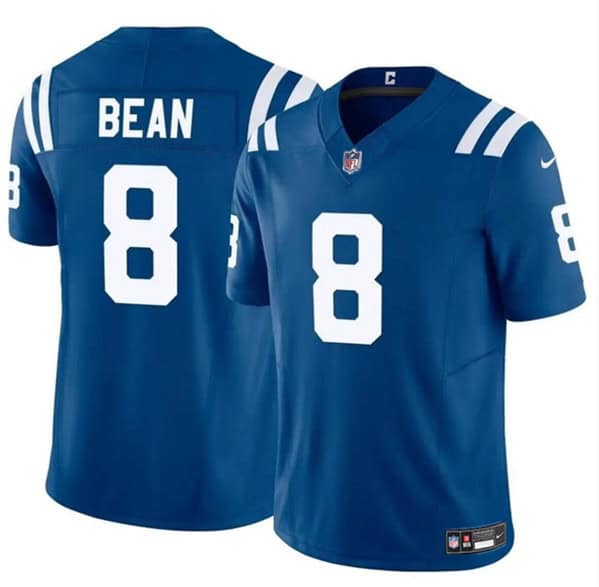Indianapolis Colts #8 Jason Bean Blue 2024 F.U.S.E. Vapor Limited Stitched Jersey