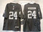 Las Vegas Raiders #24 Charles Woodson Black 2023 F.U.S.E Vapor Untouchable Stitched Jersey