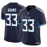 Tennessee Titans #33 Jamel Adams Navy 2024 F.U.S.E. Vapor Limited Stitched Jersey