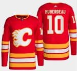 Calgary Flames Custom Red Stitched Jersey