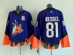 Arizona Coyotes #81 Phil Kessel Purple Stitched Jersey