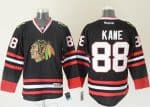 Blackhawks #88 Patrick Kane Black Stitched Jersey