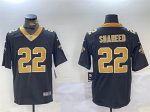 New Orleans Saints #22 Rashid Shaheed Black Vapor Limited Stitched Jersey
