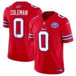 Buffalo Bills #0 Keon Coleman Red 2025 F.U.S.E. With Farewell Patch Vapor Untouchable Limited Stitched Jersey