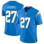 Los Angeles Chargers #27 J.K. Dobbins Blue 2024 F.U.S.E Vapor Limited Stitched Jersey