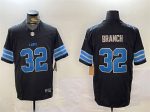 Detroit Lions #32 Brian Branch Black 2024 F.U.S.E. 2nd Alternate Vapor Limited Stitched Jersey