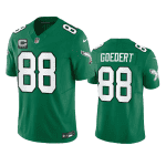 Philadelphia Eagles #88 Dallas Goedert Green 2023 F.U.S.E. With C Patch Vapor Untouchable Stitched Jersey