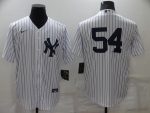 New York Yankees #54 Aroldis Chapman White Cool Base Stitched Baseball Jersey