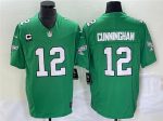 Philadelphia Eagles #12 Randall Cunningham Green 2023 F.U.S.E. With C Patch Vapor Untouchable Stitched Jersey