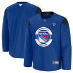 New York Rangers Royal 2024-25 Team Practice Stitched Jersey