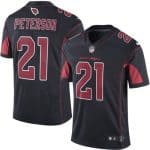 Cardinals #21 Patrick Peterson Black Stitched Limited Rush Nike Jersey