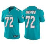 Miami Dolphins #72 Terron Armstead Aqua Vapor Untouchable Limited Stitched Football Jersey