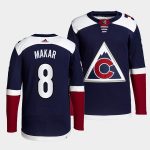 Colorado Avalanche #8 Cale Makar Navy Stitched Jersey