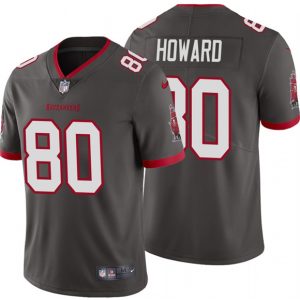 Tampa Bay Buccaneers #80 O.J. Howard 2020 Grey Vapor Untouchable Limited Stitched Jersey