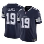 Dallas Cowboys #19 Trey Lance Navy 2023 F.U.S.E Vapor Untouchable Limited Stitched Jersey