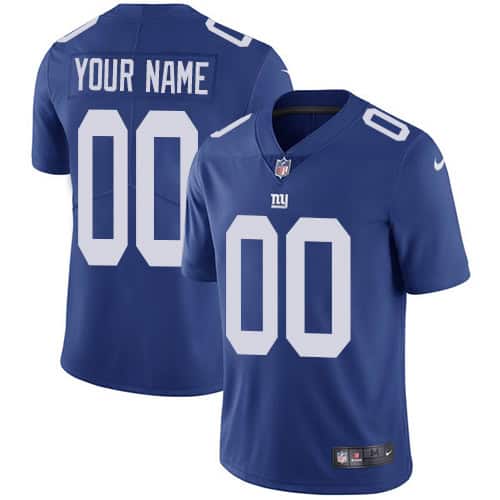 Giants Customized Blue Vapor Untouchable Limited Stitched Jersey