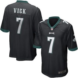 Philadelphia Eagles #7 Michael Vick Black Vapor Untouchable Limited Stitched Jersey