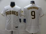 San Diego Padres #9 Jake Cronenworth White Flex Base Stitched Jersey