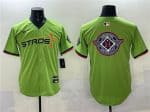 Houston Astros Team Big Logo Green 2025 City Connect Limited Stitched Jersey