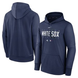 Chicago White Sox Navy Collection Pre Game Therma Hoodie