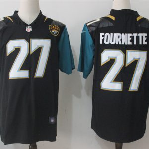 Jacksonville Jaguars #27 Leonard Fournette Black Alternate Stitched Vapor Untouchable Limited Nike Jersey