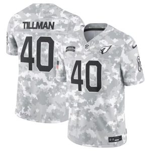 Arizona Cardinals #40 Pat Tillman Arctic Camo 2024 F.U.S.E. Salute To Service Limited Stitched Jersey
