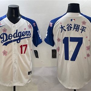 Los Angeles Dodgers #17 ´ó¹ÈÏèÆ½ White Royal 2025 Tokyo Series Limited Stitched Jersey