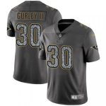 Los Angeles Rams #30 Todd Gurley II 2019 Gray Fashion Static Limited Stitched Jersey