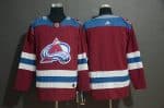 Colorado Avalanche Burgundy Stitched Jersey