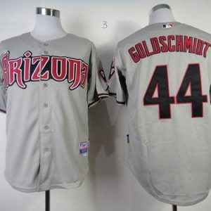 Diamondbacks #44 Paul Goldschmidt Grey Cool Base Stitched Jersey