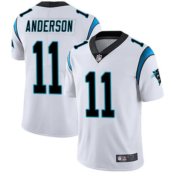 Carolina Panthers #11 Robby Anderson White Vapor Untouchable Limited Stitched Jersey