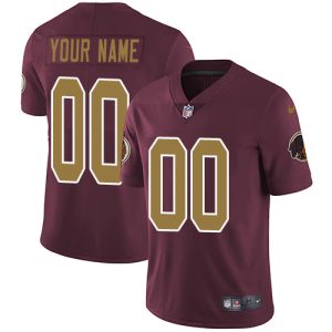 Washington Football Team Customized Burgundy Red Limited Stitched Jersey