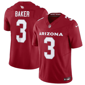 Arizona Cardinals #3 Budda Baker Red Vapor Untouchable F.U.S.E. Limited Stitched Jersey