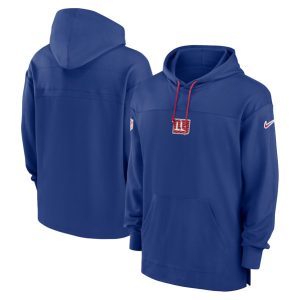 New York Giants Royal Performance Pullover Hoodie
