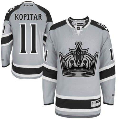 Kings #11 Anze Kopitar Grey 2014 Stadium Series Stitched Jersey