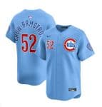 Chicago Cubs #52 Pete Crow-Armstrong 2024 25 Blue 2nd Alternate Limited Stitched Jersey