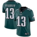 Philadelphia Eagles #13 Travis Fulgham Green Vapor Untouchable Limited Stitched Jersey