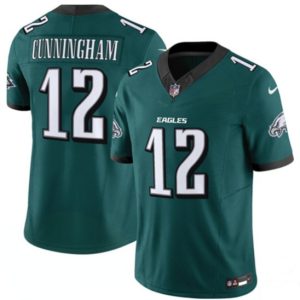 Philadelphia Eagles #12 Randall Cunningham Green 2024 New F.U.S.E. Vapor Untouchable Limited Jersey
