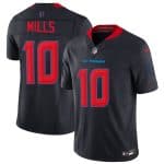Houston Texans #10 Davis Mills Navy 2nd Alternate 2025 F.U.S.E. Vapor Limited Football Stitched Jersey