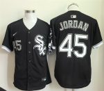 Chicago White Sox #45 Michael Jordan Black Limited Stitched Jersey