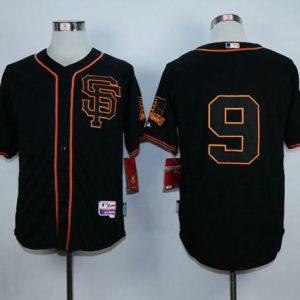 Giants #9 Matt Williams Black Alternate Cool Base Stitched Jerseys