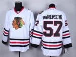 Blackhawks #57 Trevor Van Riemsdyk Whte Stitched Jersey