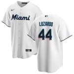 Miami Marlins #44 Jes¨²s Luzardo White Cool Base Stitched Jersey