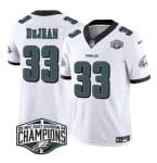 Philadelphia Eagles #33 Cooper DeJean White 2024 New NFC East Champions F.U.S.E. Vapor Untouchable Limited Stitched Jersey
