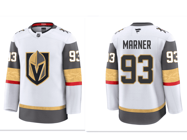 Vegas Golden Knights #93 Mitchell Marner White 2024-25 Home Stitched Jersey
