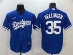 Los Angeles Dodgers #35 Cody Bellinger Majestic Royal Cool Base Stitched Jersey