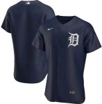 Detroit Tigers Blank Navy Flex Base Stitched Jersey