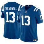 Indianapolis Colts #13 Laquon Treadwell Blue 2025 F.U.S.E. Vapor Limited Stitched Jersey