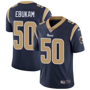 Los Angeles Rams #50 Samson Ebukam Navy Blue Vapor Untouchable Limited Stitched Jersey