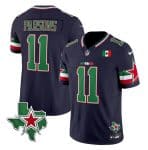Dallas Cowboys #11 Micah Parsons Navy 2024 F.U.S.E. Mexico Vapor Untouchable Limited Stitched Jersey